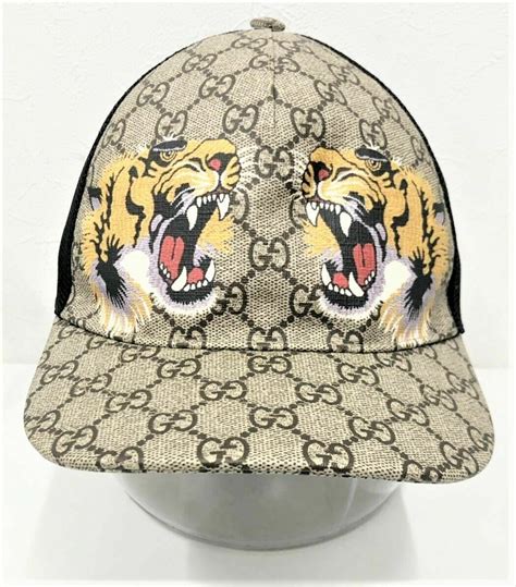 gucci hat supreme tiger|gucci tiger print bucket hat.